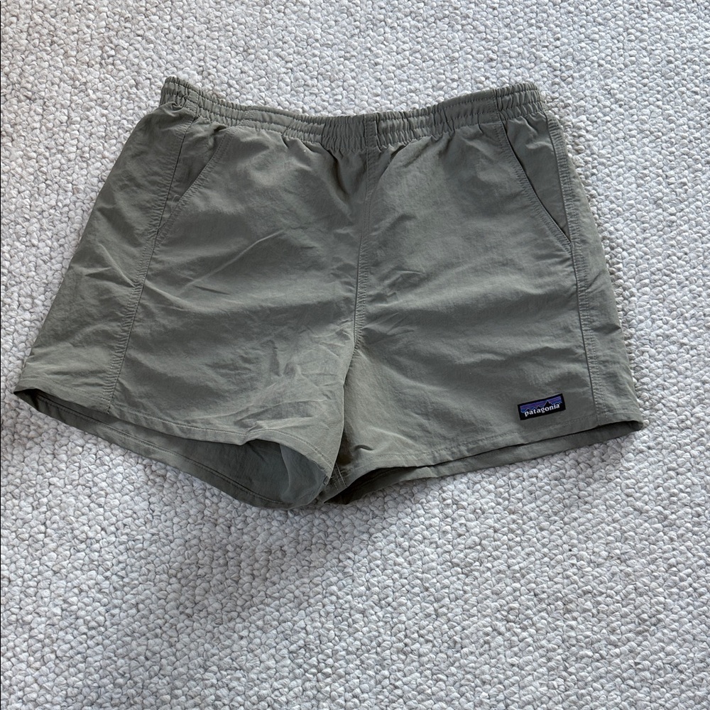 Patagonia Men's Sage Green Athletic Shorts